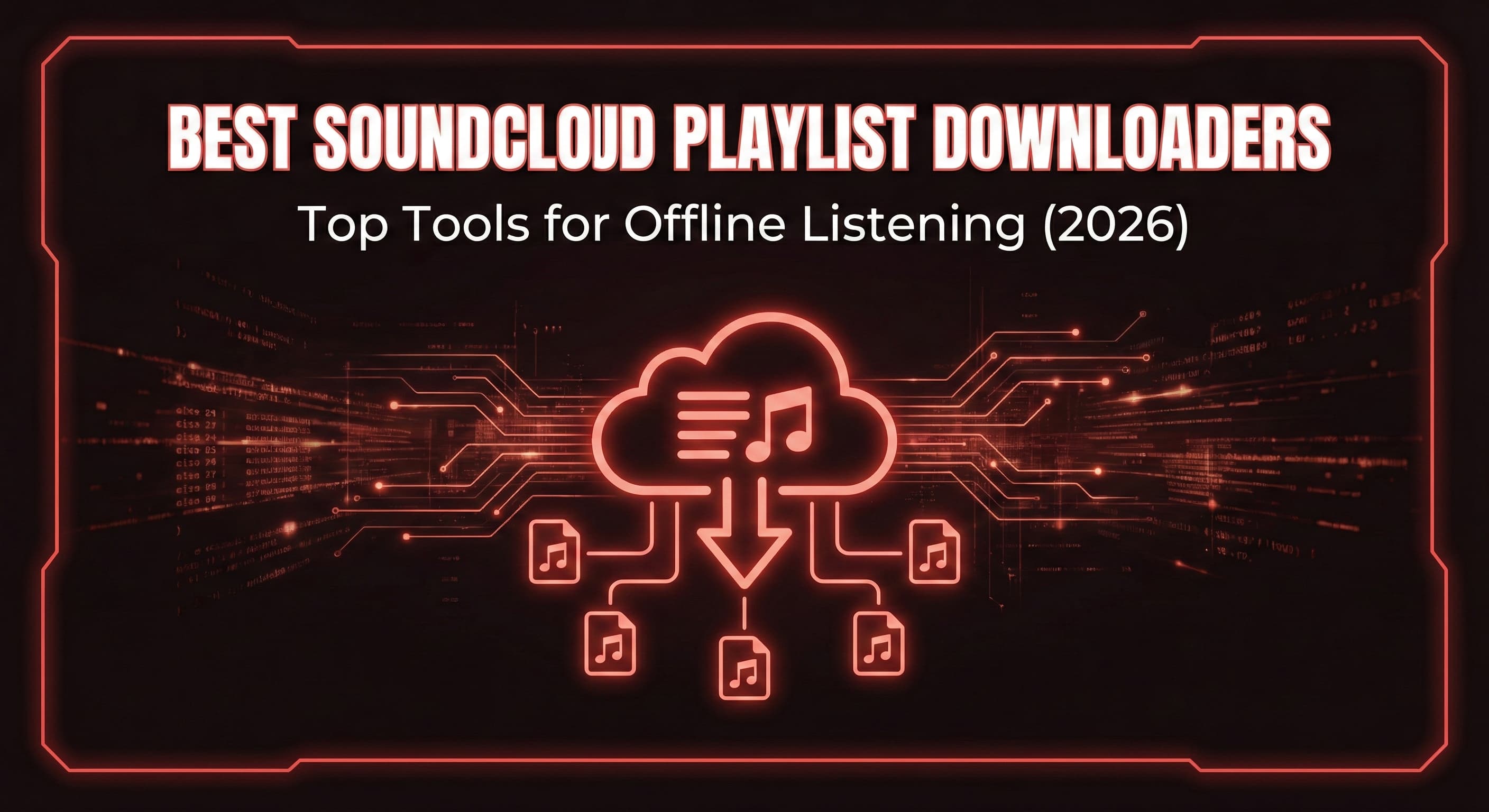 Best SoundCloud playlist downloaders - batch download entire playlists with Soundverter. Save your SoundCloud library instantly with metadata and high-quality audio.