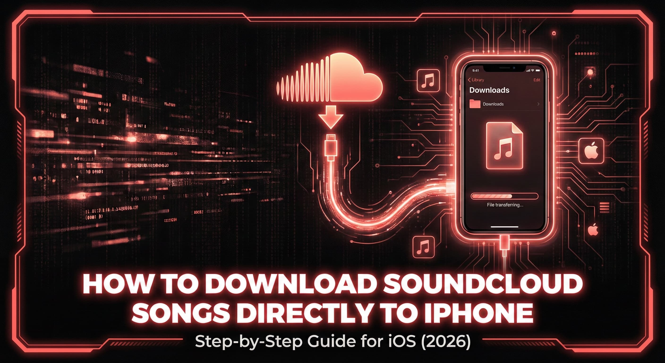 How to download SoundCloud songs directly to iPhone - use Soundverter in Safari to save tracks as MP3 or high-quality audio to your iPhone.