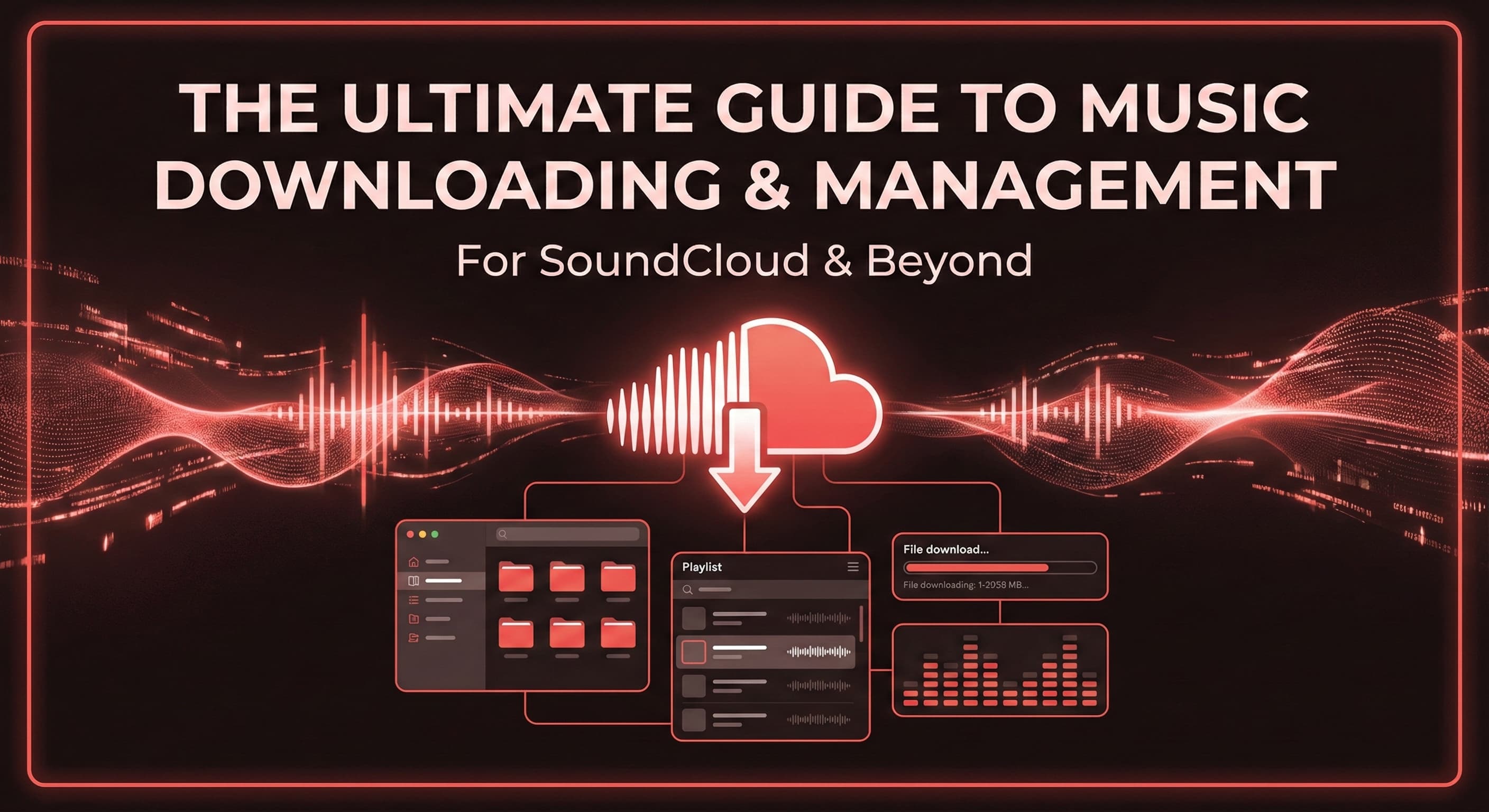 The Ultimate Guide to SoundCloud music downloading and management - convert tracks to MP3, FLAC, and WAV with Soundverter for offline listening and DJ use.